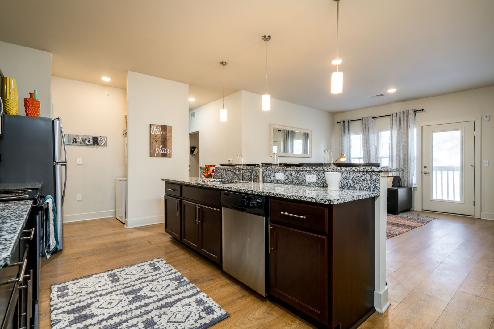 apartment kitchen island breakfast bar